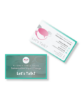 Kitchen Table Talks branded business cards